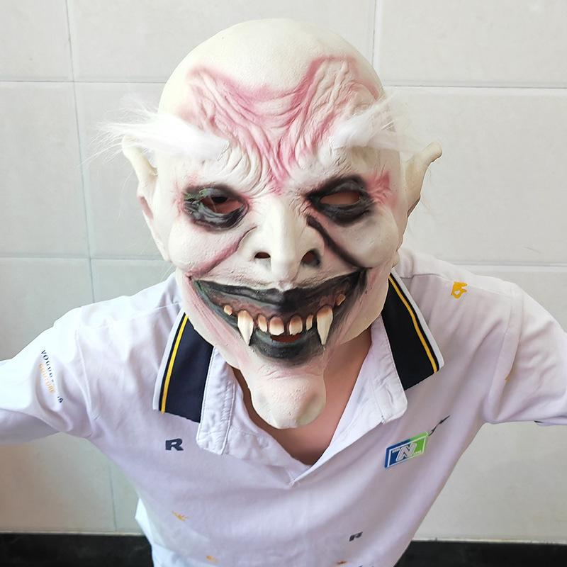Halloween White-browed Monster Mask, Scary Vampire Performance Props