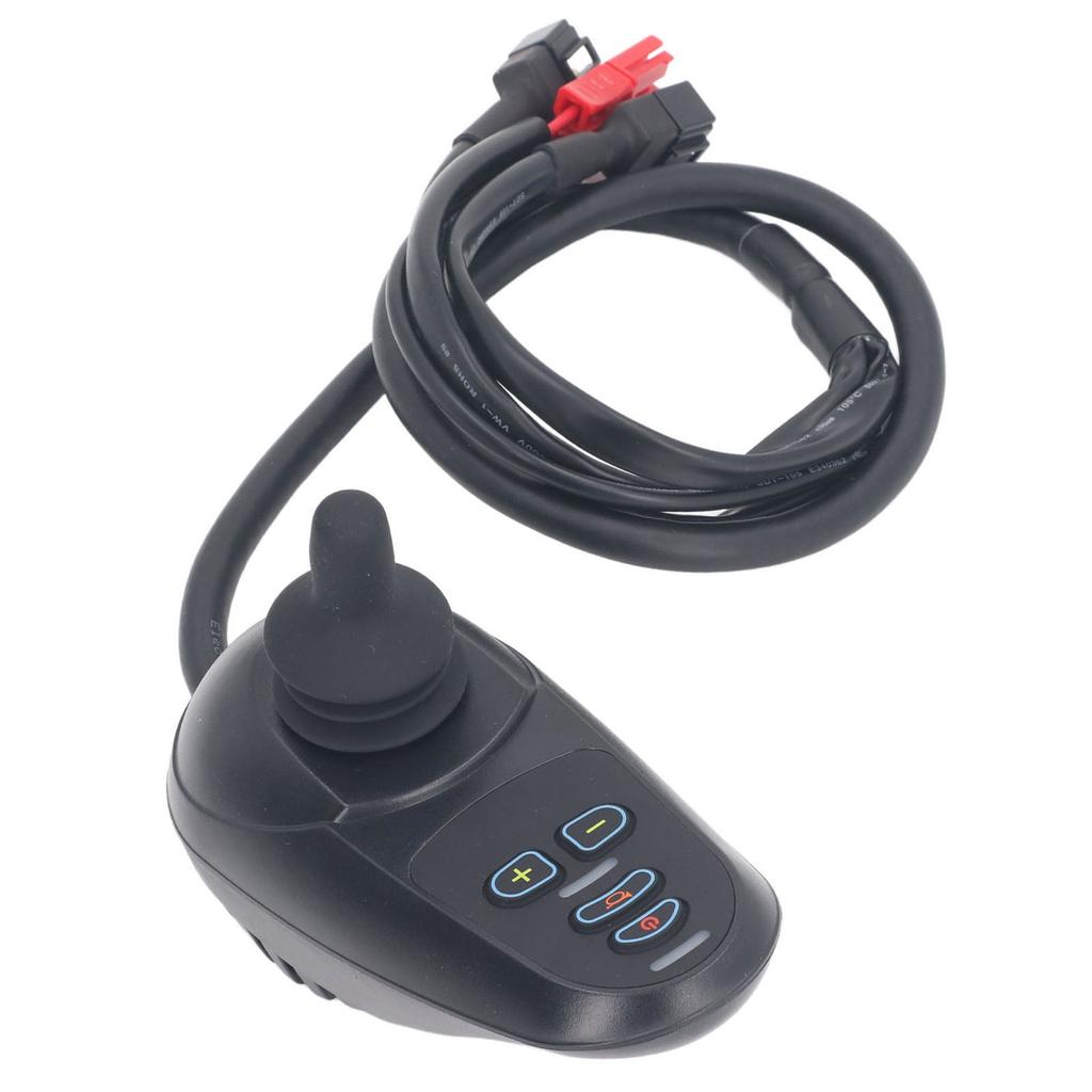 Electric Wheelchair Power Controller 50A 4 Keys Brush Electric Wheelchair Joystick Controller DC24V