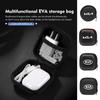 CNR2 Car Bluetooth Headset Storage Bag EVA Data Cable Organiser Accessory For KIA Cerato Proceed Venga Stonic Picanto Sorento Stinger