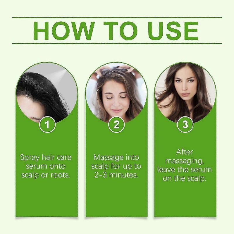 Deep Moisturizing Hair Growth Spray with Rosemary & Castor Oil  Thickening, Nourishing, and Scalp Revitalizer for Fuller, Shinier Hair  60ml
