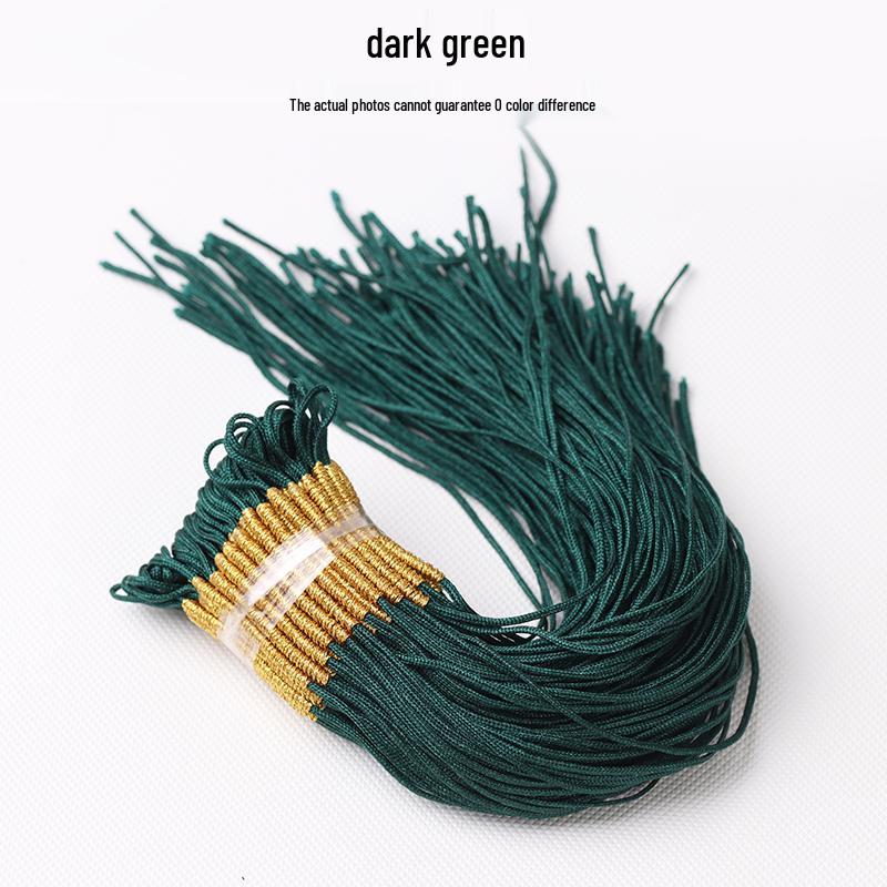 Hand-Woven Gold Wire Pull Ring Necklace & Bracelet Pendant with Movable Loop