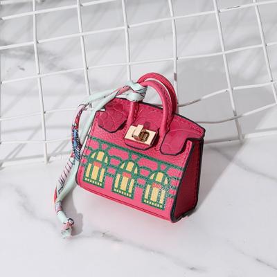 2024 Nuova Mini House Piccola Borsa, Portatile, Portatile, Corda per Mano, Borsa per Auricolari Bluetooth, Portafoglio Zero, Piccola Borsa Multifunzionale