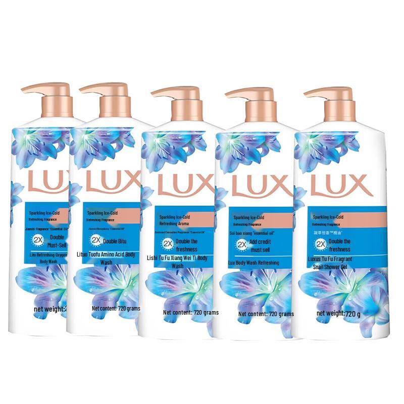 LUX Shimmering Ice Cool Body Wash