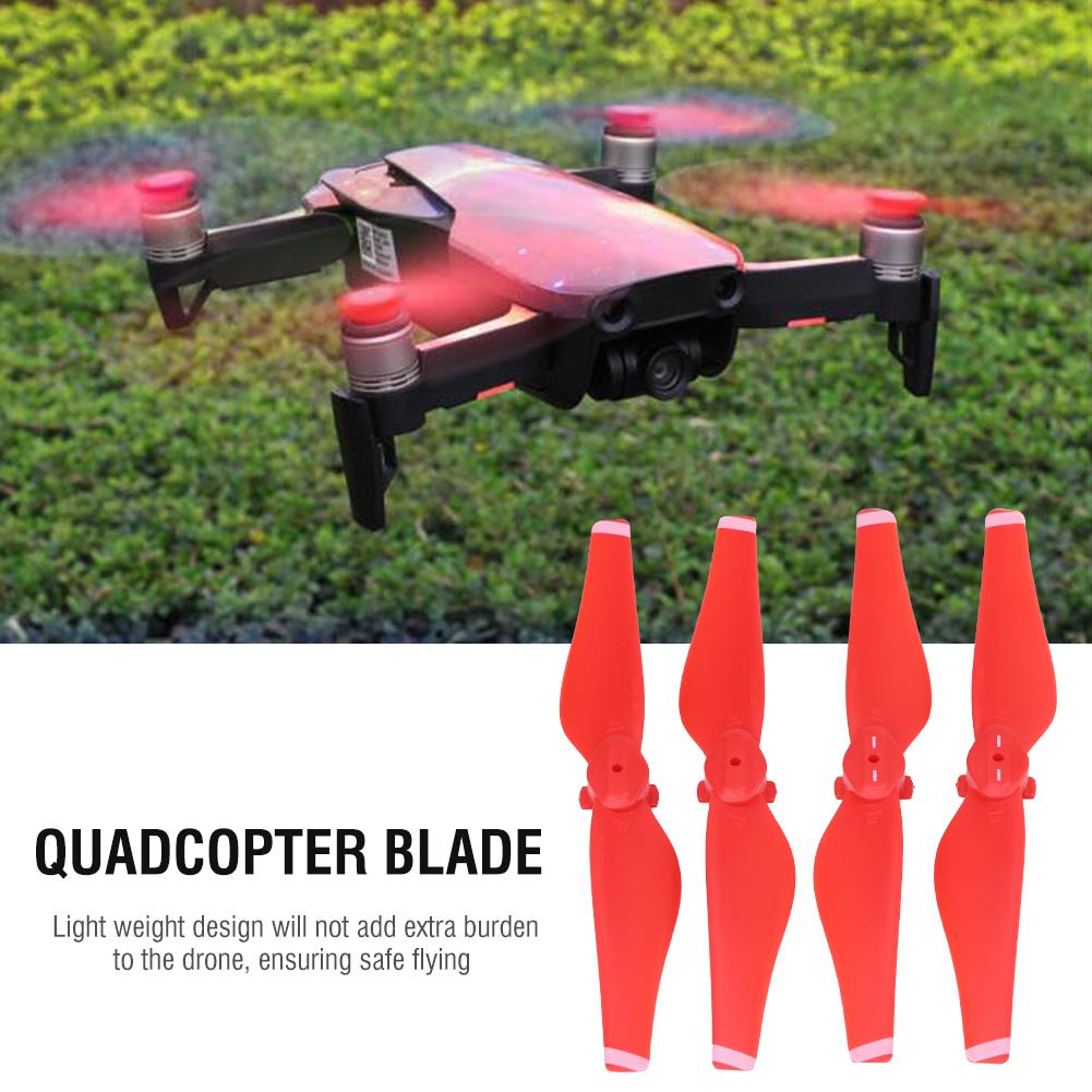 

2Pair Set CW CCW 5332S Drone Aircraft Quick Release Blade Propellers for Mavic Air (Red) червоний