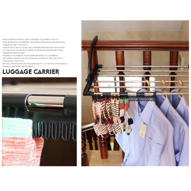 Stainless Steel Balcony Drying Shoe Rack Folding Window Diaper Drying Rack Laundry Clothes Dryer Portable Towel Storage Rack