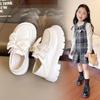 Spring And Autumn Girls' Leather Shoes With Soft Soles British Style Fashion Princess Shoes Kids Shoes