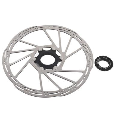 Fahrrad-Scheibenbremsrotor 203mm Langlebig Rostfrei Metall Ausgehöhltes Design 203mm Scheibenbremsrotor Mountainbike