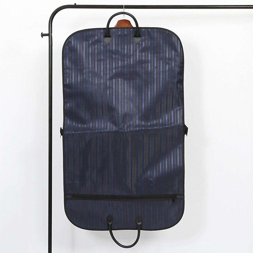60X100cm Striped Clothes Dust Cover Oxford Cloth Clothes Protective Dust Cover for Home
