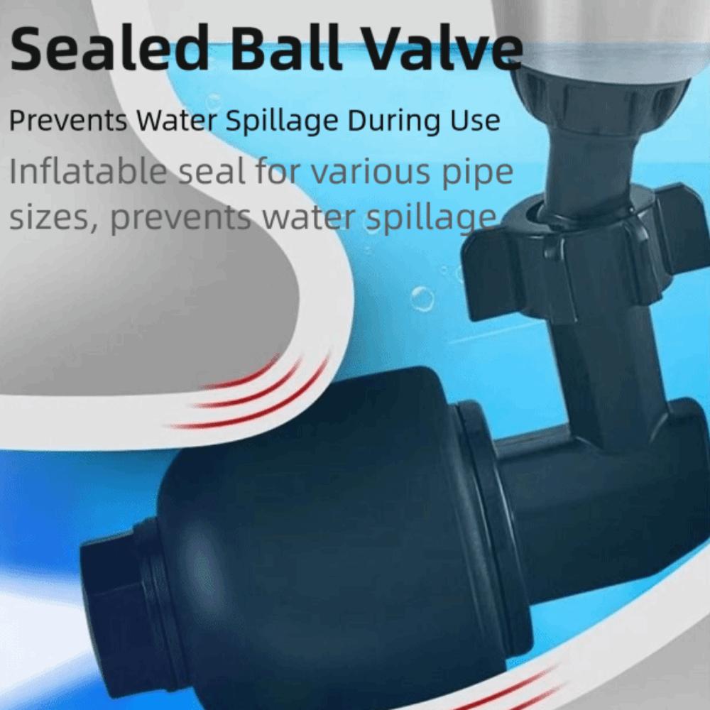 High Pressure Toilet Cleaning Tool Pneumatic Sewer Pipe Unblocker  Kitchen Sink