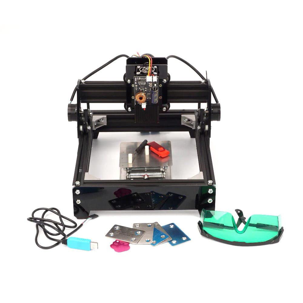 Zmart 15W Leistungsstarke Laserbearbeitungsmaschine USB Klein 15000mW Metallgravur Original Japanische Bedienungsanleitung enthalten 15000mw CNC DIY Laser