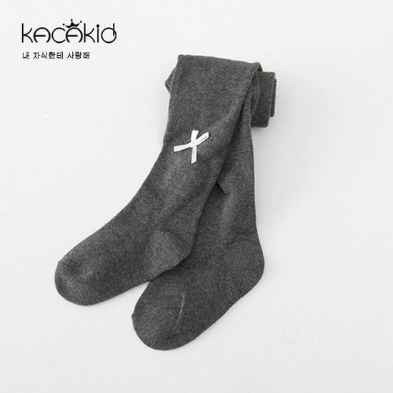 Autumn Cotton Baby Girls' Solid Color Tights and Leggings