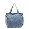 New niche versatile shoulder messenger bag, large-capacity denim tote bag, women's bag, a must for commuting