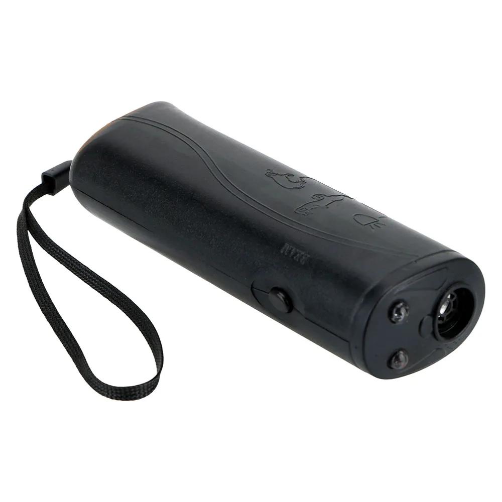 

Dog Repeller Anti Barking Stop Bark Training Device Outdoor LED Ultrasonic Pet Trainer Repellents Whistle with Flash Light Dogs