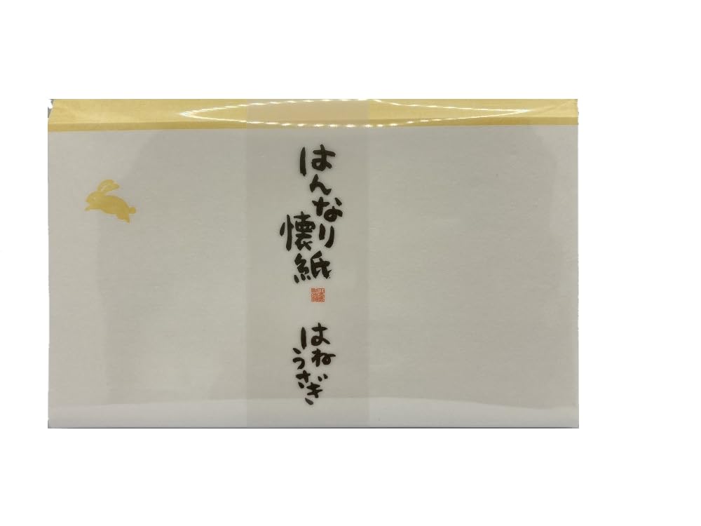 Set of Three Elegant Kaishi (four-leaf, Cherry Blossom, and Winged Rabbit) (30 Sheets X 1 Tatami Mat Each)