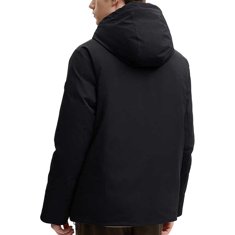 New FILA SS25 HERITAGE Down Jacket Men's Jet Black F11M518902F-BK