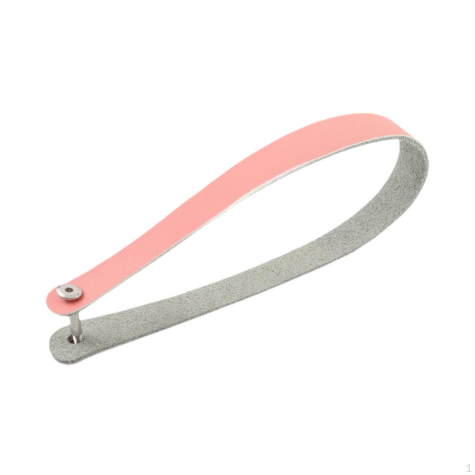 

Рамный подъемник для переноски, ремень для руля велосипеда, простой удобный ремень-петля из ПУ кожи розовый