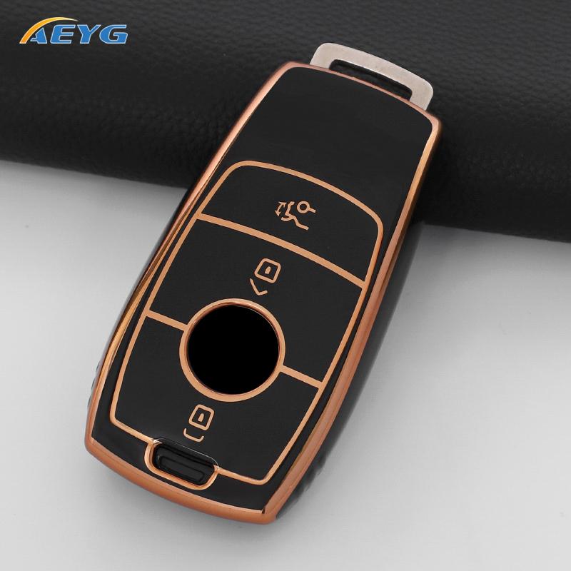 

Чехол-накладка для ключа автомобиля для Mercedes Benz A C E S G Class GLC CLE CLA GLB GLS W177 W205 W213 W222 X167 брелок AMG