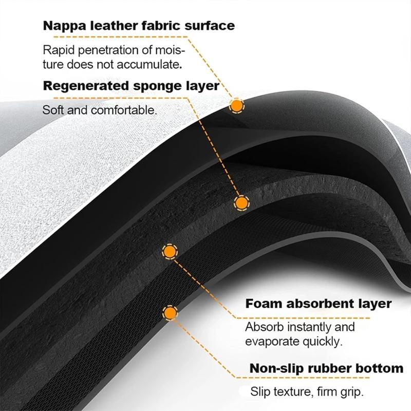 Cartoon Dog Kitchen Dirt-Resistant Diatom Mud Floor Mat Easy To Maintain Two-Piece Set Anti-Slip Mat Home Decoration