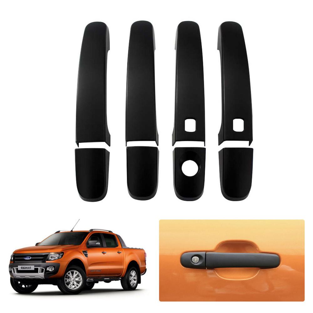 Keyless Smart Door Handle Cover Protector For Ford Ranger PX1 PX2 PX3 2015-2025 T7 T8 Wildtrak XLT XLS XL Limited Sport