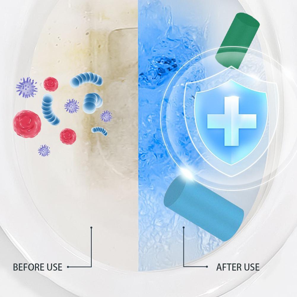 Concentrated Descaling Toilet Cleaning Stick Effective Long-Lasting Bubble Toilet DeodorizerHome Cleaning Supplies Accessories