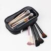 Black Foldable Makeup Brush Bag, Large Capacity, 14-40 Slots