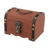 Lock And Key Piggy Bank Wooden Money Box Kids Financial Education