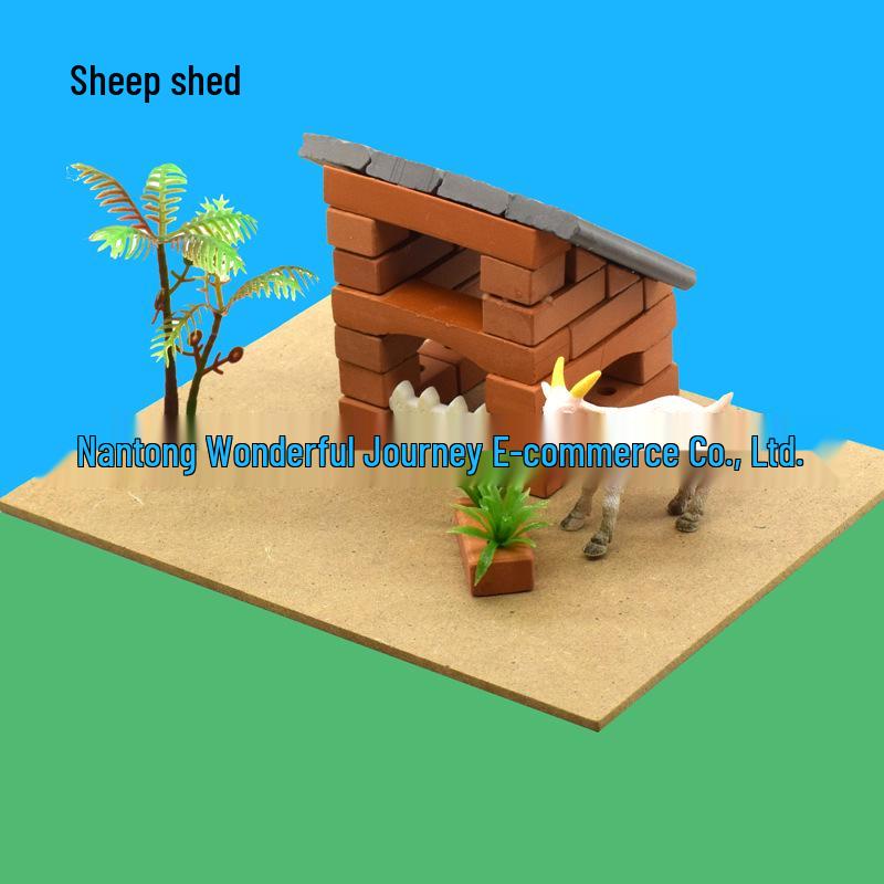 Little Bricklayer DIY Cement House Building Blocks - Educational Toy for Children
