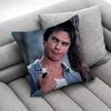 Pillow Case For 45*45cm 40cm 55cm 50cm 30cm Square Car Pillowcase Shell Actor D-Damon Salvatore Throw