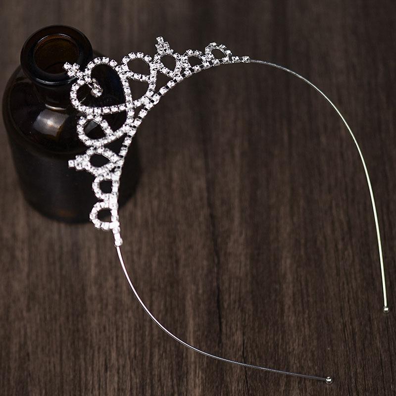 

Свадебная корона Головной убор Стразы Корона Свадебная фата Бриллиант Одежда Восемнадцатилетняя Взрослая Церемония День рождения Принцесса Аксессуары для волос