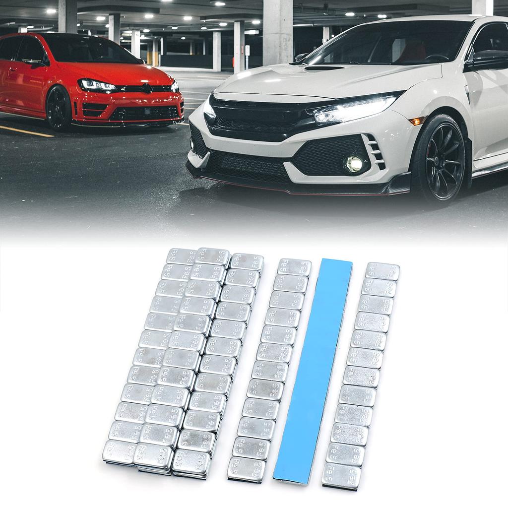 uxcell Wheel Balance Weights 59.5g Self Adhesive Wheel Balance Weights Strip for Motorcycles 5.5