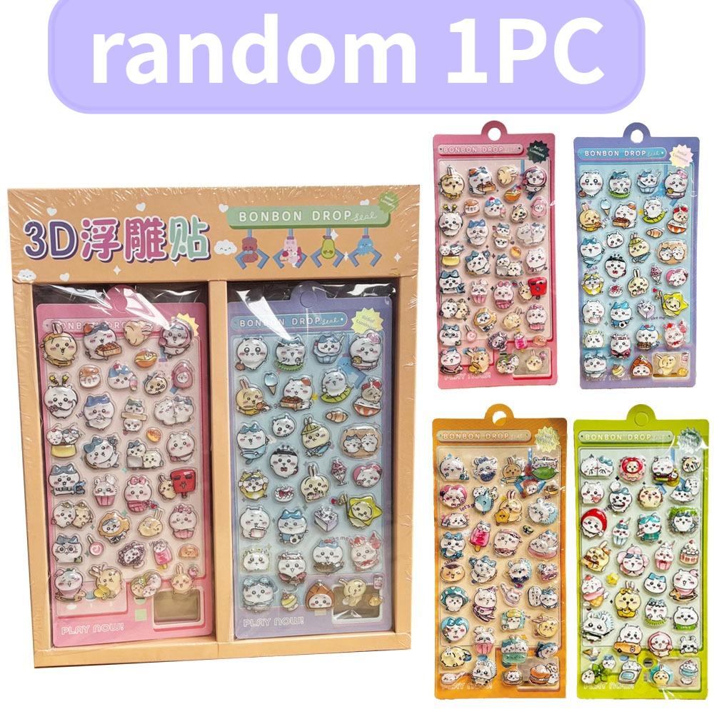 New 2026 stickers 3D DIY Relief Stickers Cartoon Originality Children Fashion Delicate Personality Decorative Stickers