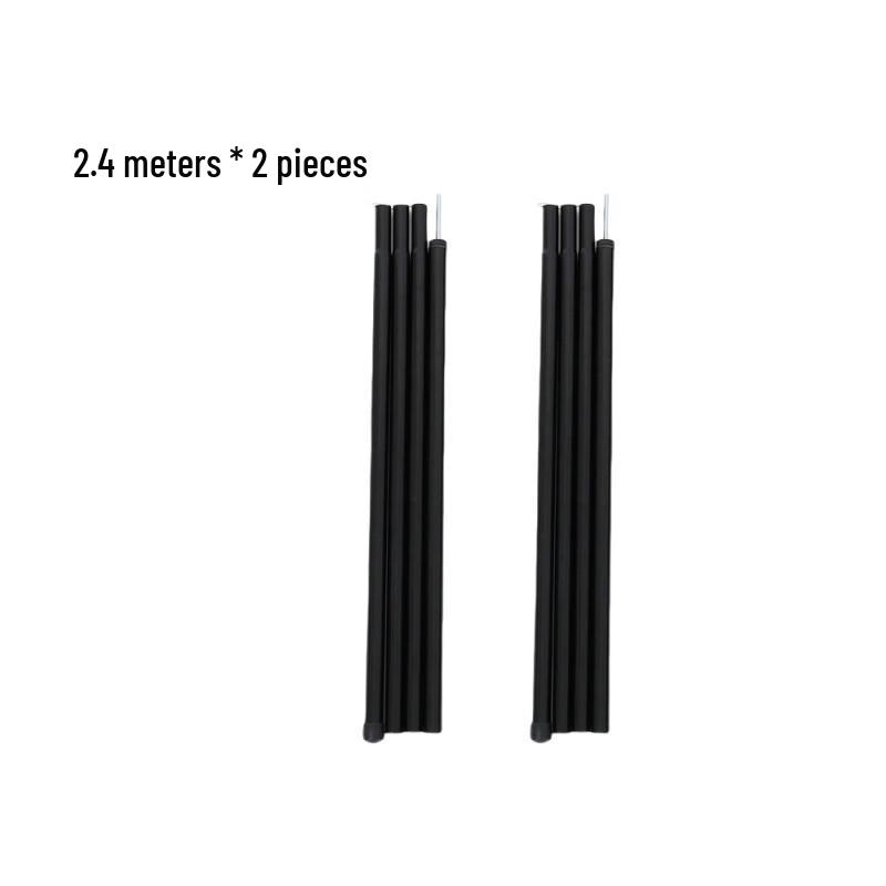 Outdoor Camping Tent Awning Support Poles 2.4 meters (2 poles)