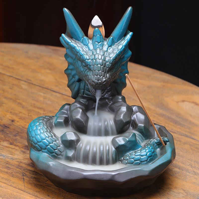 

Керамическая подставка для благовоний, креативные украшения для аромалампы обратного потока