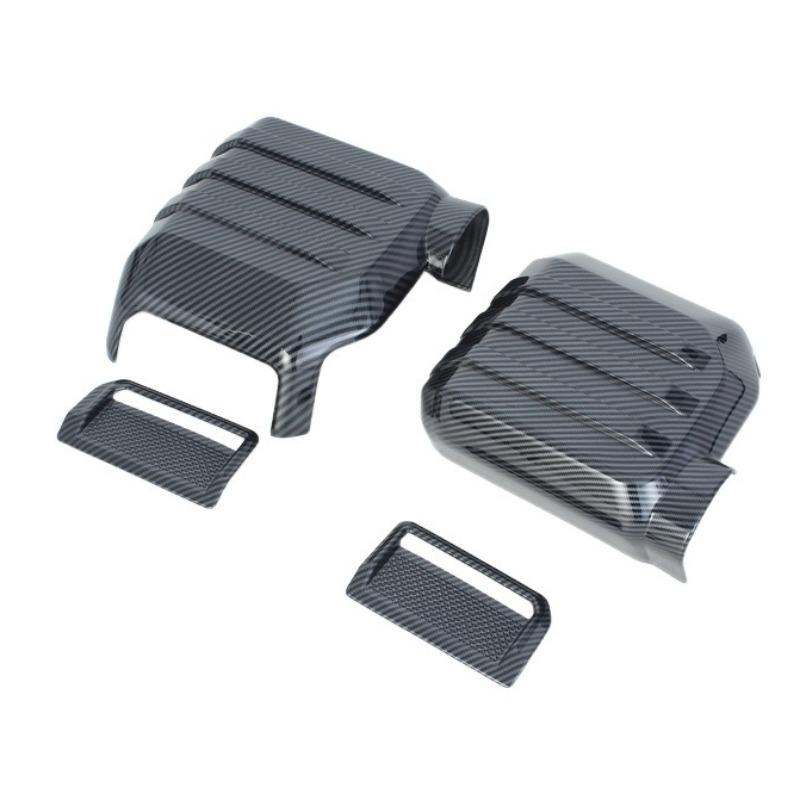 For Toyota Land Cruiser Prado 250 J250 LC250 2024 2025 ABS Car Side Rearview Mirror Shell Cover Trim Exterior Parts