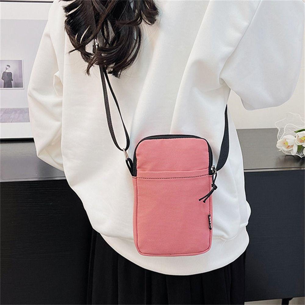 Shoulder Bag Phone Purse Crossbody Canvas Cell Phone Purse Mobile Phone Bag for Phone Storage
