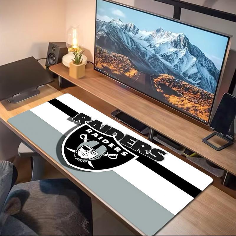 Las Vegas Raiders2 Print Cushion Non-slip Laptop Tablet Big Mousepad XXL Mat Mini PC Playmat With Lock edge