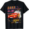 Pixar Cars Lightning McQueen Palm Tree Sunset T-Shirt