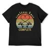 Level 8 Complete - 8th Wedding Anniversary Gift Video Gamer T-Shirt Clothing Shirts Graphic Tee Mens T Shirts