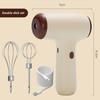 Wireless Electric Egg Beater Household Mini Cream Automatic Beater Baking Handheld Charged Mixing Machine