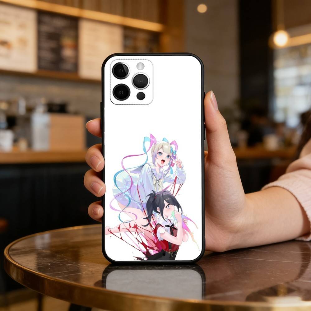 

Чехол для телефона Needy Girl Overload Для iPhone 17,16,15,14,13,12,11 Plus,Pro Max, Мягкий силиконовый Черный чехол iPhone15pro