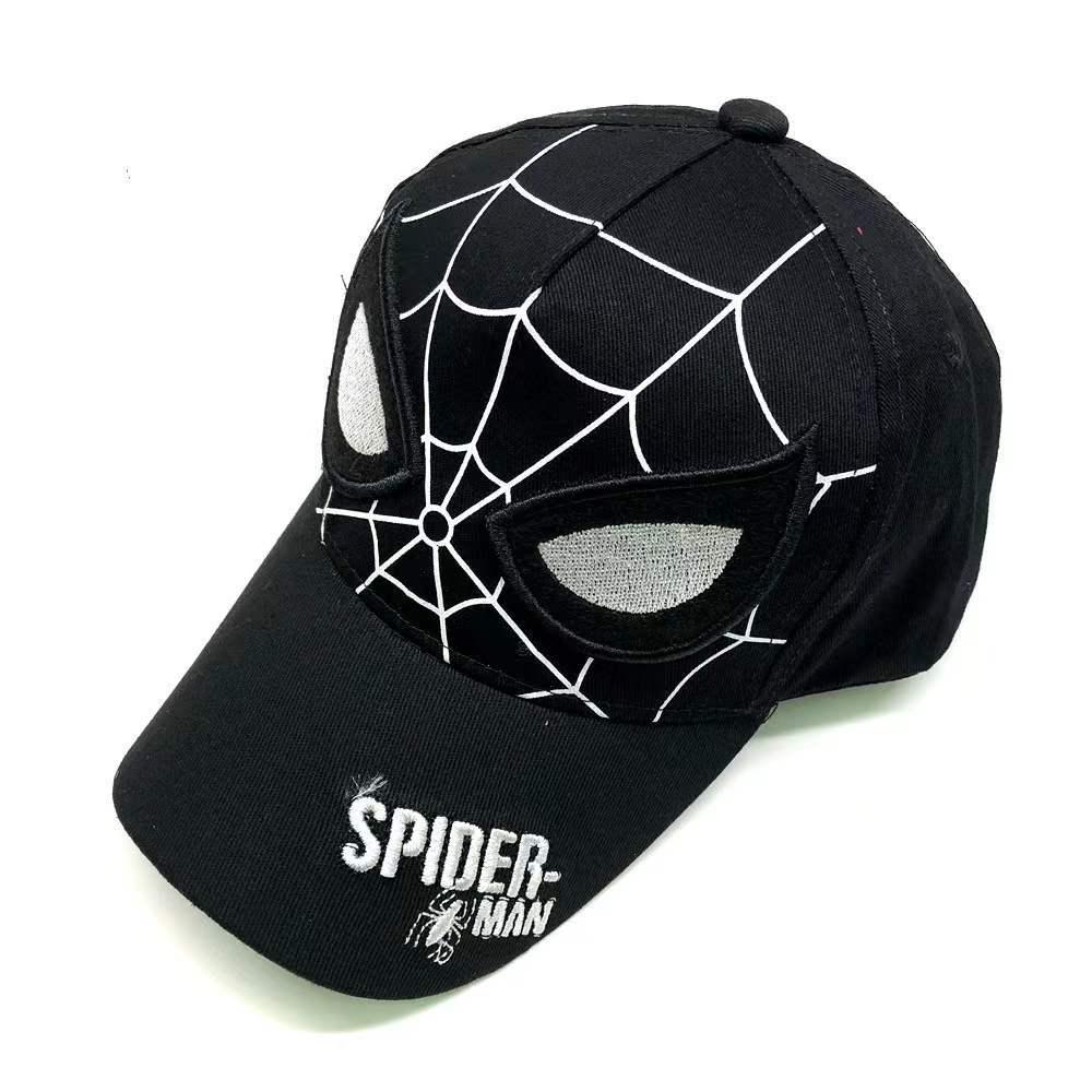 Children's Cartoon Spider Embroidered Baseball Cap: Spring & Autumn Design