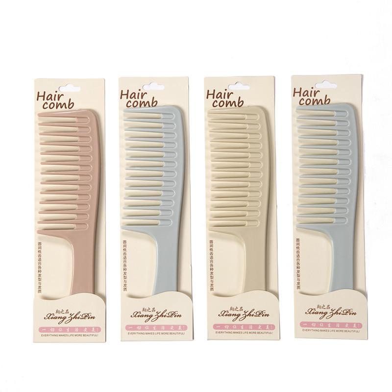 Hairdress Comb Heat Resistant Woman Wet Hook Curly Hair Brushes Pro Salon Dyeing Styling Tools Coarse Wide Spikes Tooth