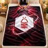 Coperta di Flanella Nottingham Forest Calcio Calda Morbida Coperta Plaid per Uso Interno Divano Letto Soggiorno