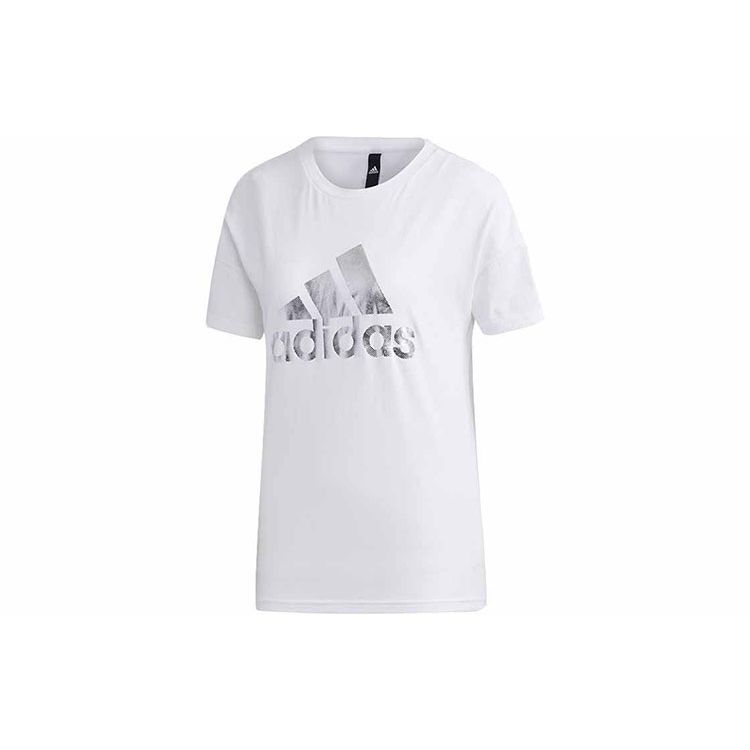 

Adidas GFX T Shiny Shirt Женские топы Белые FT2891 S