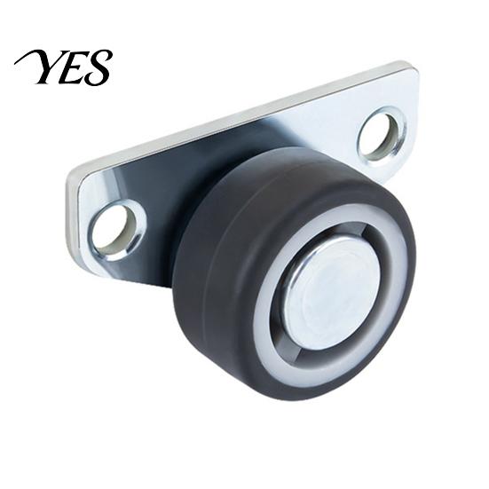 Side Mount Sliding Door Roller 4/8Pcs Vertical Track Wheel, Load-Bearing Anti-Sag Bottom Rollers, Dual Bearing Heavy Duty Guide for Wardrobe