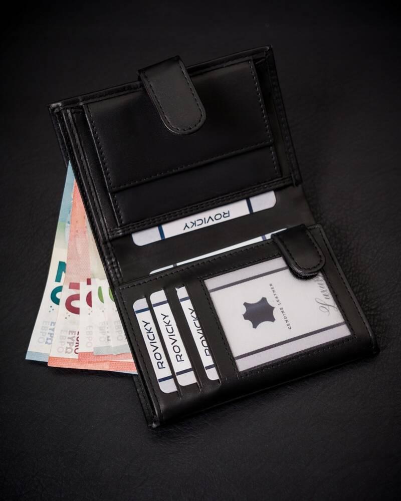 Large men's wallet made of eco-leather - 4U Cavaldi