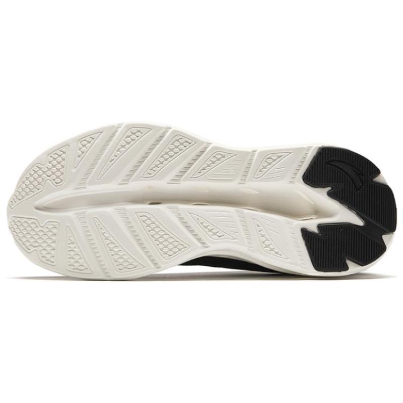Anta Energie-Ring Wasserabweisende Dämpfung Abriebfeste Niedrige Laufschuhe Damen Schwarze Sneaker
