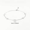 Minimalistisches Glücksbringer Süßes Besetztes Kleeblatt Armband für Damen Mädchen Verstellbare Goldfarbene Gliederkette Klassischer Französischer Schmuck Geschenk