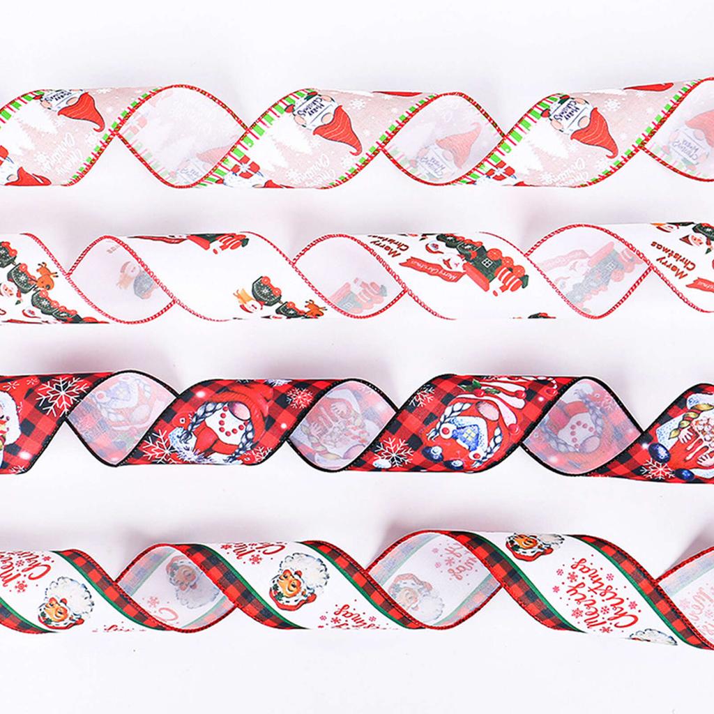 4pcs Christmas Tree Decoration Stripes