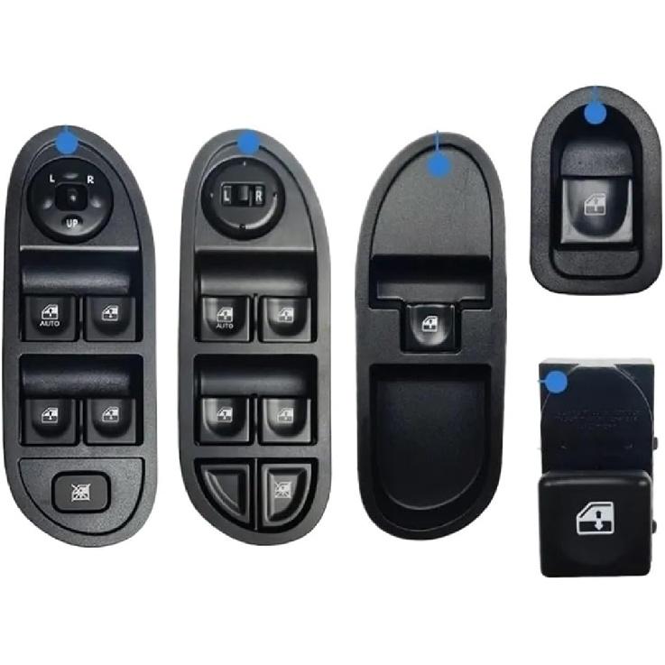 Car Accessories Compatible for JAC J3 Turin Electric Power Window Control Switch Glass Lifter Regulator Button 3750200U8010 Interior Parts(Passenger Passenger side 1